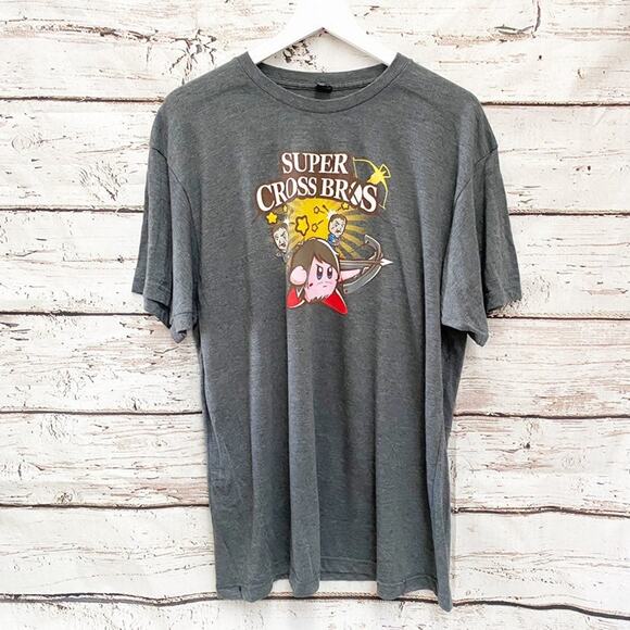 SUPER SMASH BROS Walking Dead Collab Shirt Sz XL - Picture 1 of 4